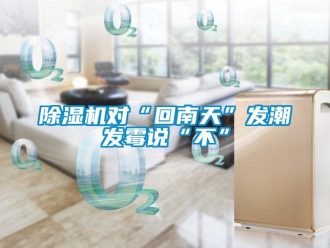 企業(yè)新聞除濕機對“回南天”發(fā)潮發(fā)霉說“不”