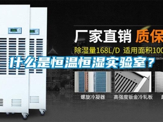 知識百科什么是恒溫恒濕實驗室？