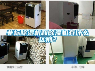 行業新聞非標除濕機和除濕機有什么區別？