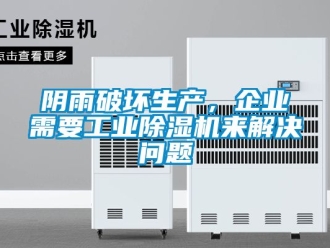 常見問題陰雨破壞生產(chǎn)，企業(yè)需要工業(yè)除濕機(jī)來解決問題