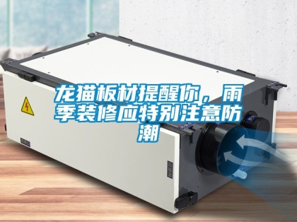 龍貓板材提醒你，雨季裝修應特別注意防潮