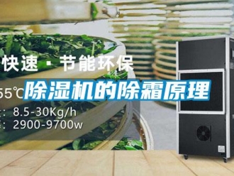 企業(yè)新聞除濕機的除霜原理