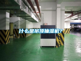 企業新聞什么是吊頂抽濕機？