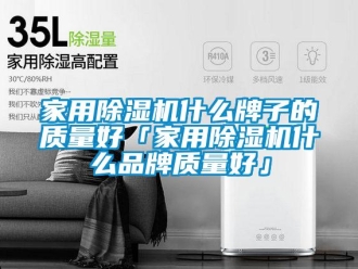 企業(yè)新聞家用除濕機什么牌子的質(zhì)量好「家用除濕機什么品牌質(zhì)量好」