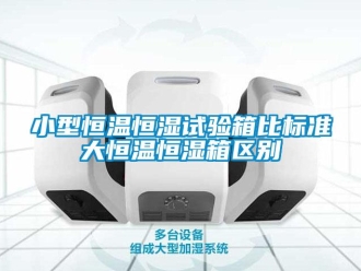 知識百科小型恒溫恒濕試驗箱比標準大恒溫恒濕箱區別