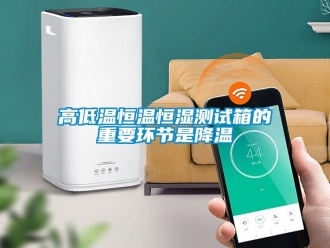 知識(shí)百科高低溫恒溫恒濕測(cè)試箱的重要環(huán)節(jié)是降溫
