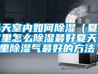 企業(yè)新聞夏天室內(nèi)如何除濕（夏天家里怎么除濕最好夏天家里除濕氣最好的方法）