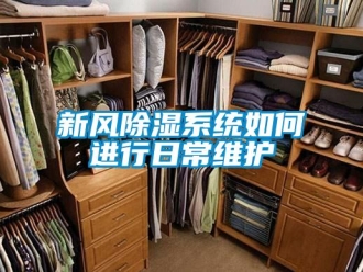 常見問題新風除濕系統如何進行日常維護