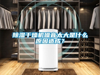 企業新聞除濕干燥機噪音太大是什么原因造成？