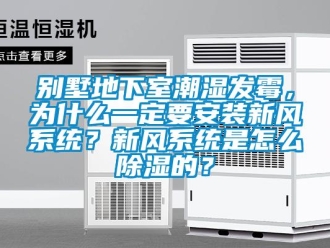 企業(yè)新聞別墅地下室潮濕發(fā)霉，為什么一定要安裝新風系統(tǒng)？新風系統(tǒng)是怎么除濕的？