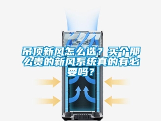 企業(yè)新聞吊頂新風(fēng)怎么選？買個(gè)那么貴的新風(fēng)系統(tǒng)真的有必要嗎？