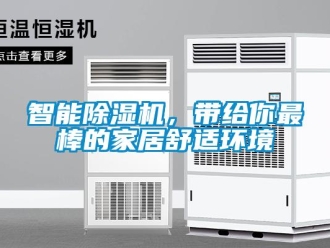知識百科智能除濕機，帶給你最棒的家居舒適環境