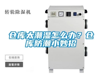 企業新聞倉庫太潮濕怎么辦？倉庫防潮小妙招