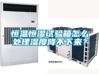 知識百科恒溫恒濕試驗箱怎么處理濕度降不下來？
