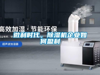 常見問題微利時代，除濕機企業如何盈利