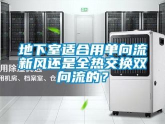 企業(yè)新聞地下室適合用單向流新風(fēng)還是全熱交換雙向流的？