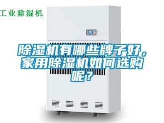 常見問題除濕機(jī)有哪些牌子好，家用除濕機(jī)如何選購呢？