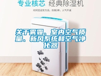 行業新聞關于霧霾、室內空氣質量、新風系統和空氣凈化器