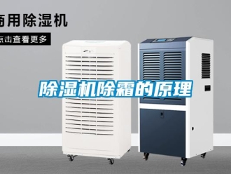 企業新聞除濕機除霜的原理