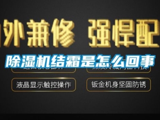 行業(yè)新聞除濕機結霜是怎么回事