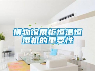 知識百科博物館展柜恒溫恒濕機的重要性