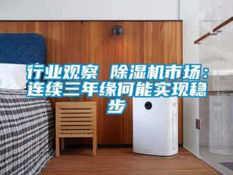 行業新聞行業觀察 除濕機市場：連續三年緣何能實現穩步