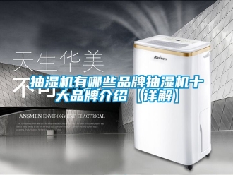 企業新聞抽濕機有哪些品牌抽濕機十大品牌介紹【詳解】