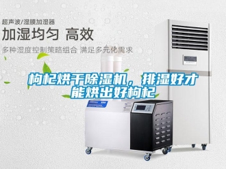 企業(yè)新聞枸杞烘干除濕機(jī)，排濕好才能烘出好枸杞