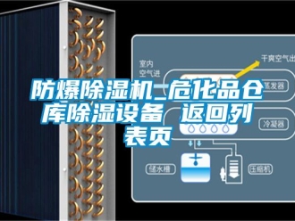 企業(yè)新聞防爆除濕機(jī)_危化品倉庫除濕設(shè)備 返回列表頁