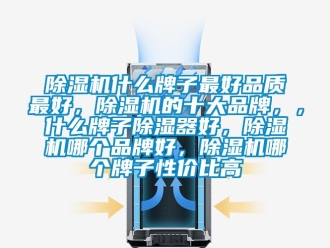 企業(yè)新聞除濕機(jī)什么牌子最好品質(zhì)最好，除濕機(jī)的十大品牌，，什么牌子除濕器好，除濕機(jī)哪個品牌好，除濕機(jī)哪個牌子性價比高