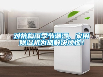 企業新聞對抗梅雨季節潮濕，家用除濕機為您解決煩惱！