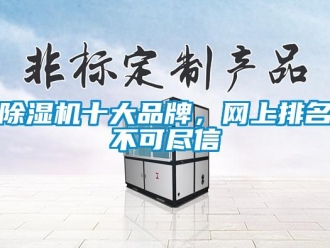 企業新聞除濕機十大品牌，網上排名不可盡信