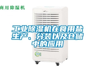 企業(yè)新聞工業(yè)除濕機在食用鹽生產(chǎn)、分裝以及倉儲中的應(yīng)用