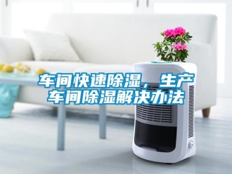 企業(yè)新聞車間快速除濕，生產(chǎn)車間除濕解決辦法