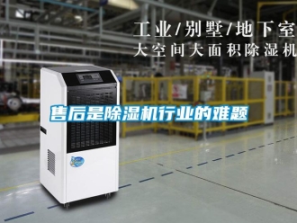 知識百科售后是除濕機(jī)行業(yè)的難題