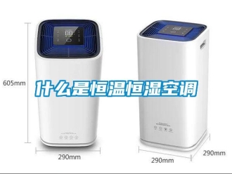 知識百科什么是恒溫恒濕空調(diào)