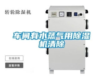 企業(yè)新聞車間有水蒸氣用除濕機(jī)清除