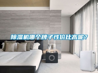 行業新聞除濕機哪個牌子性價比高呢？