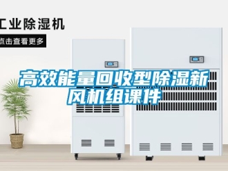 常見問題高效能量回收型除濕新風(fēng)機(jī)組課件