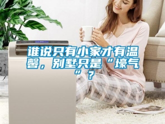 知識百科誰說只有小家才有溫馨，別墅只是“壕氣”？