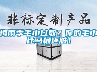 行業新聞梅雨季毛巾過敏？你的毛巾比馬桶還臟！