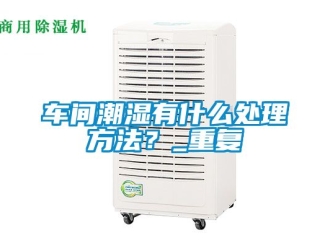 企業新聞車間潮濕有什么處理方法？_重復