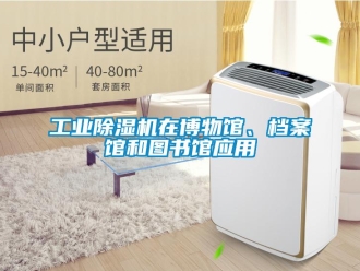 企業新聞工業除濕機在博物館、檔案館和圖書館應用