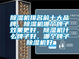 企業新聞除濕機排名前十大品牌，除濕機哪個牌子效果更好，除濕機什么牌子好，哪個牌子除濕機好