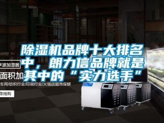 企業新聞除濕機品牌十大排名中，朗力信品牌就是其中的“實力選手”