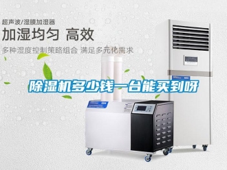 企業(yè)新聞除濕機多少錢一臺能買到呀