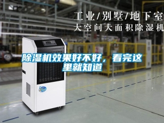 企業新聞除濕機效果好不好，看完這里就知道