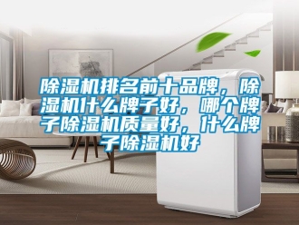 企業新聞除濕機排名前十品牌，除濕機什么牌子好，哪個牌子除濕機質量好，什么牌子除濕機好
