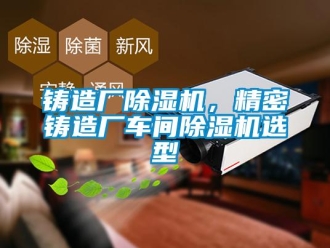 知識百科鑄造廠除濕機，精密鑄造廠車間除濕機選型