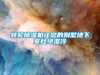 知識百科轉輪除濕機讓您的別墅地下室杜絕濕冷